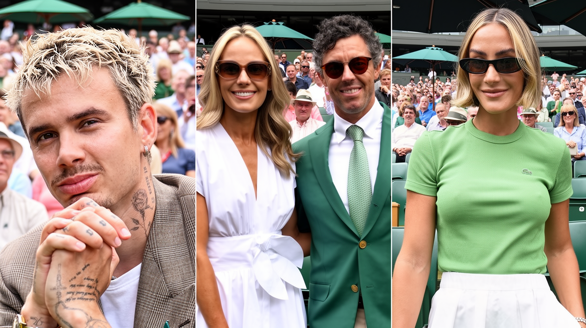 AG体育 - 24小时直击 | Wimbledon 2026 第3日：、Rory McIlroy与Frankie Bridge 现场观战 - AG体育